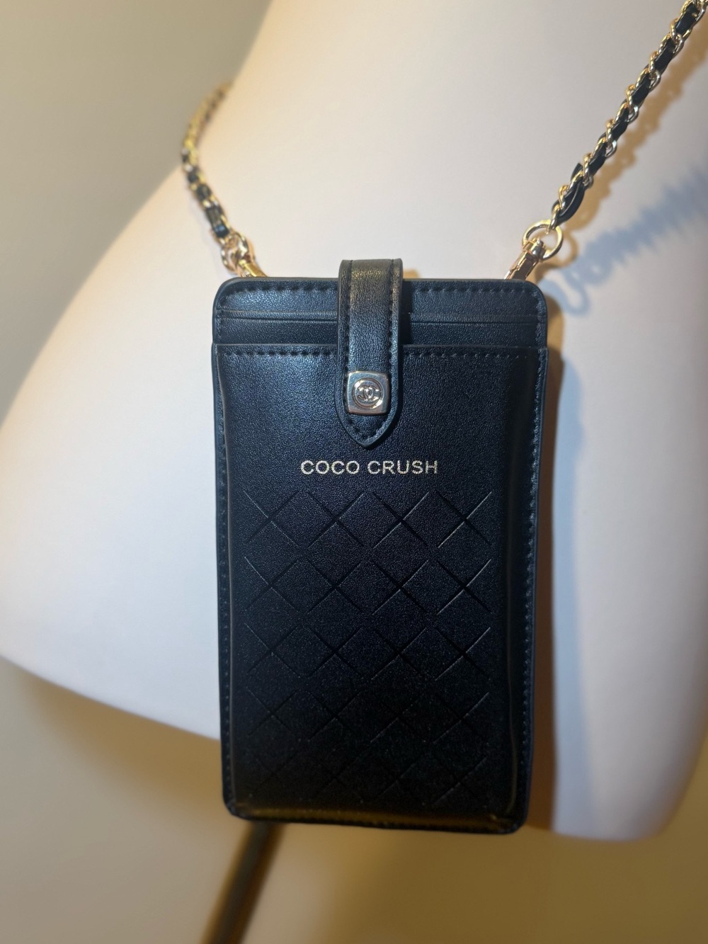 Authentic Chanel Coco Crush Phone Bag Crossbody GWP
